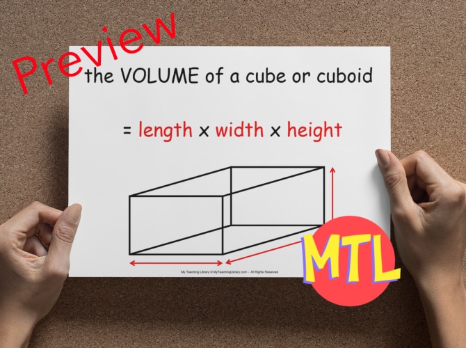 zy473 Geometry classroom posters a