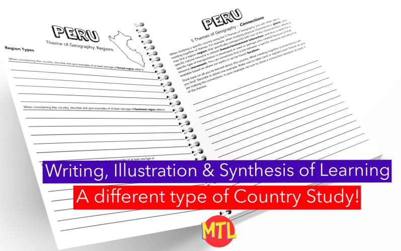zy487 Peru 5 Themes of Geography Notebooking c