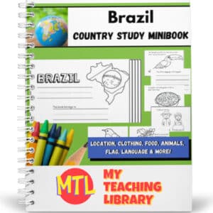 Brazil for early learners - minibook