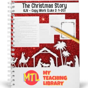 Christmas Story Copywork | KJV