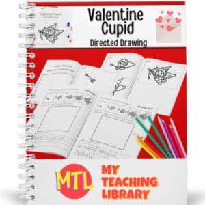 Directed Drawing for Kids - Cupid