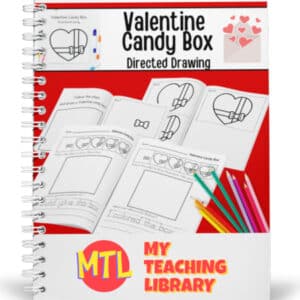 Valentine Candy Box directed drawing