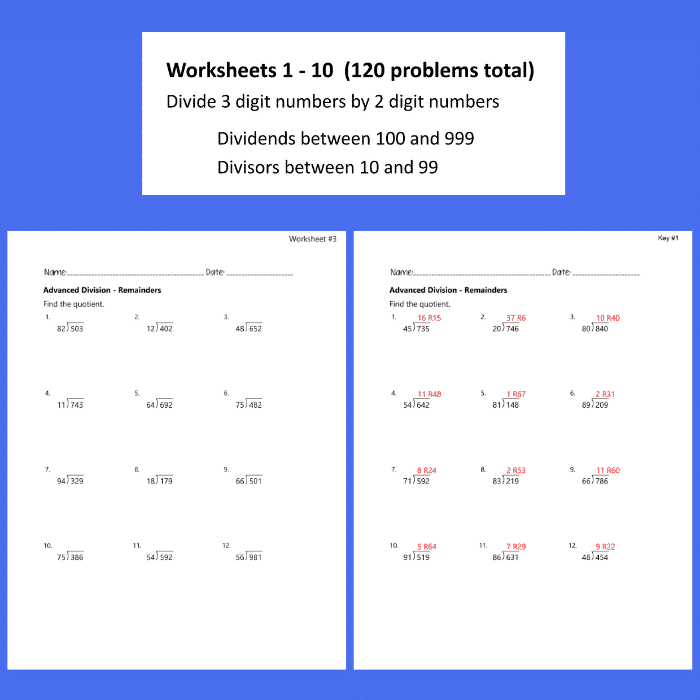 z 479 Division with remainders preview 1
